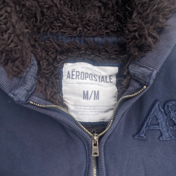 Aeropostale A87 fur lined jacket - Picture 3 of 5